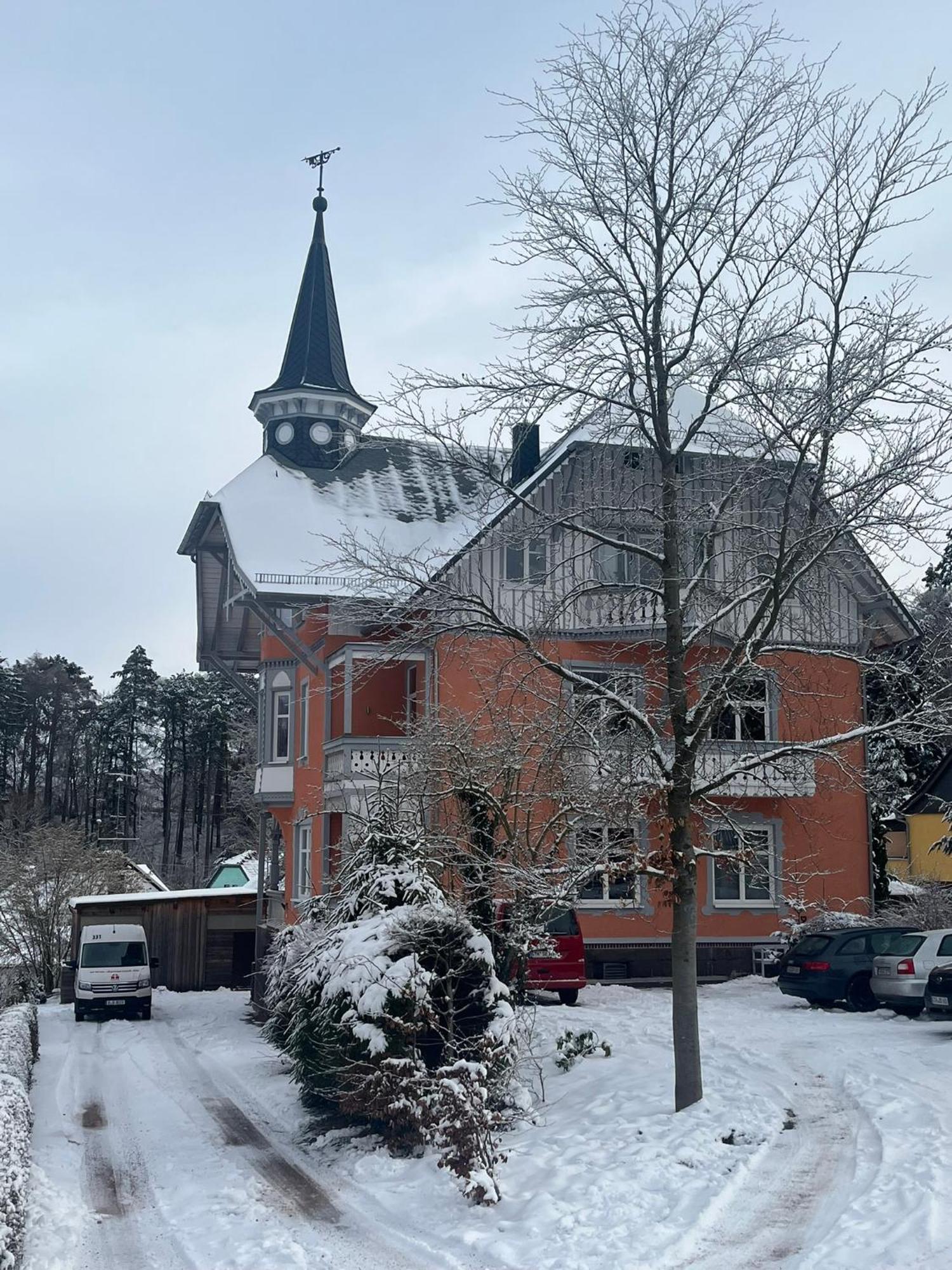 Moderne Ferienwohnung In Alter Villa Georgenthal  Kültér fotó